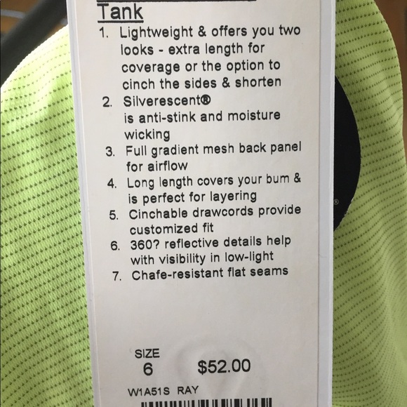 Lululemon Tie and Fly Tank - Picture 7 of 7